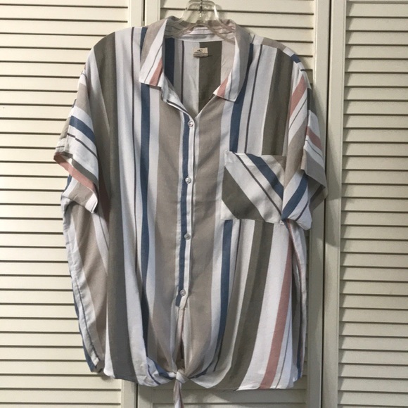 O'Neill Tops - 🛑 NWOT O’Neill Button Up Blouse SZ XL